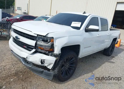 2017 Chevrolet Silverado 1500 2Lt из США, поврежденный, VIN 3GCUKREC4HG511611